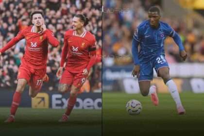 Liverpool golpea a Moisés Caicedo y Chelsea en Anfield