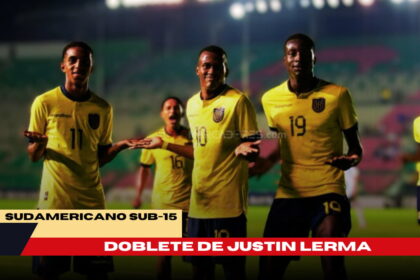 Justin Lerma brilla con un doblete y rescata a Ecuador Sub 15 ante Argentina