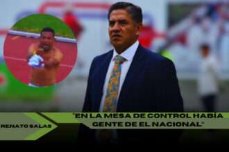 Renato Salas lanza graves acusaciones tras el polémico partido entre Mushuc Runa y El Nacional