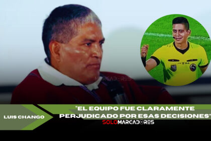 Luis Alfonso Chango arremete contra el arbitraje tras la polémica en Mushuc Runa vs El Nacional por Copa Ecuador