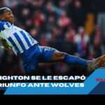 Pervis Estupiñán y el Brighton dejan escapar la victoria ante Wolves 4 Pervis Estupiñán y el Brighton dejan escapar la victoria ante Wolves
