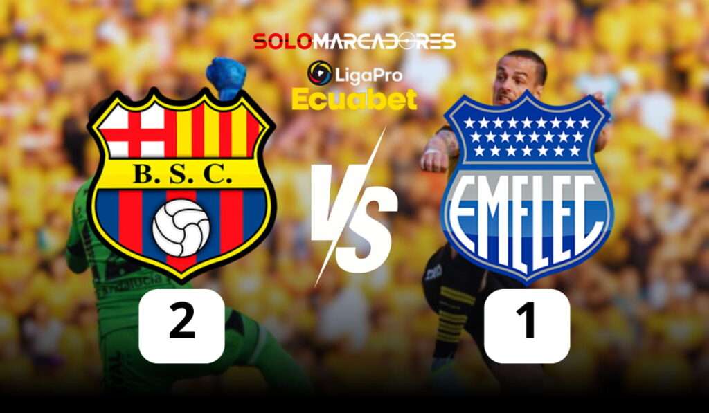 Barcelona SC salva el año con una victoria en el Clásico del Astillero 2024