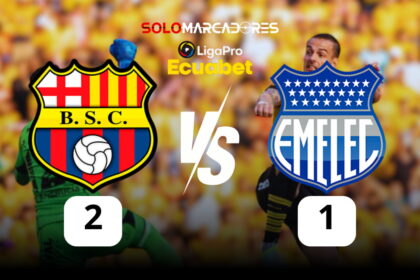 Barcelona SC salva el año con una victoria en el Clásico del Astillero 2024