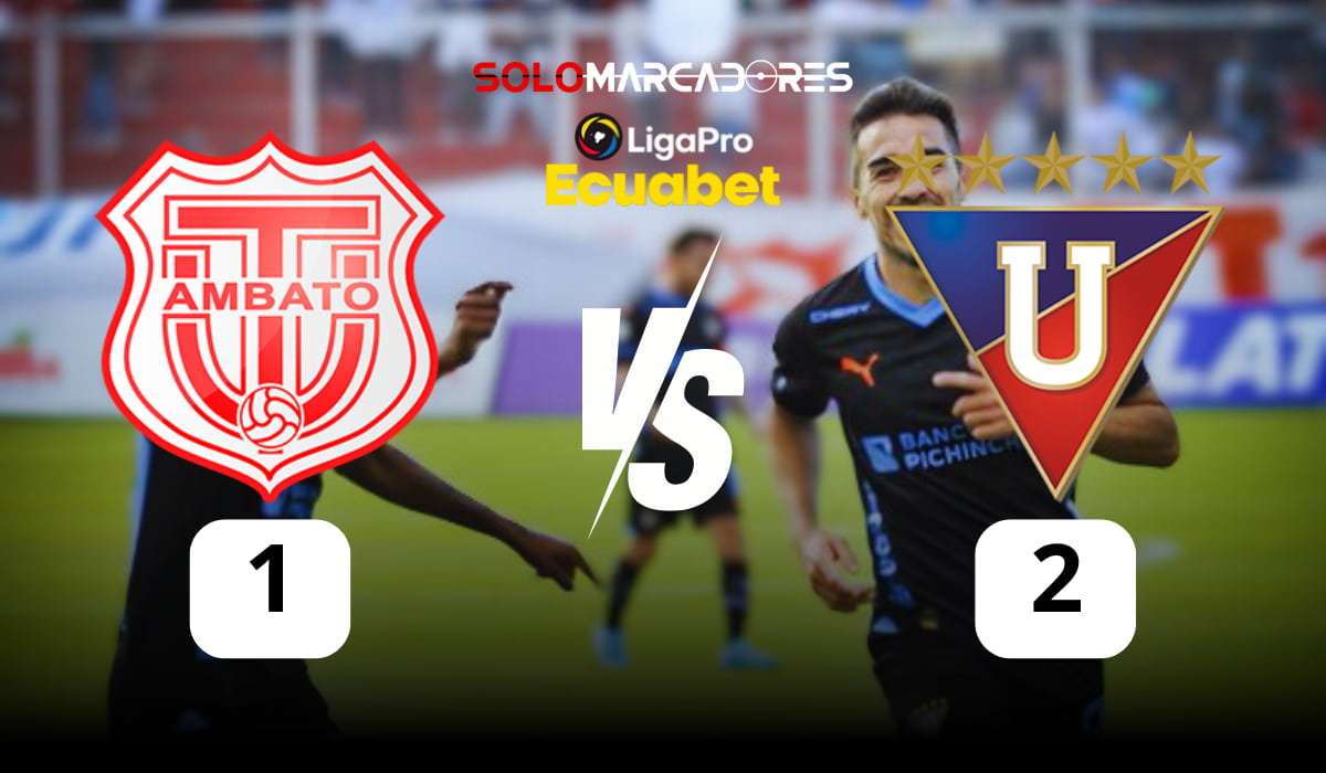 Liga de Quito se consolida en la punta con triunfo clave en Ambato
