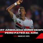 El insólito error defensivo de Robert Arboleda que dio ventaja al Criciúma sobre el Sao Paulo 4 El insólito error defensivo de Robert Arboleda que dio ventaja al Criciúma sobre el Sao Paulo