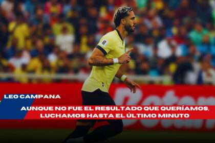 Leonardo Campana se sincera sobre su regreso a La Tri