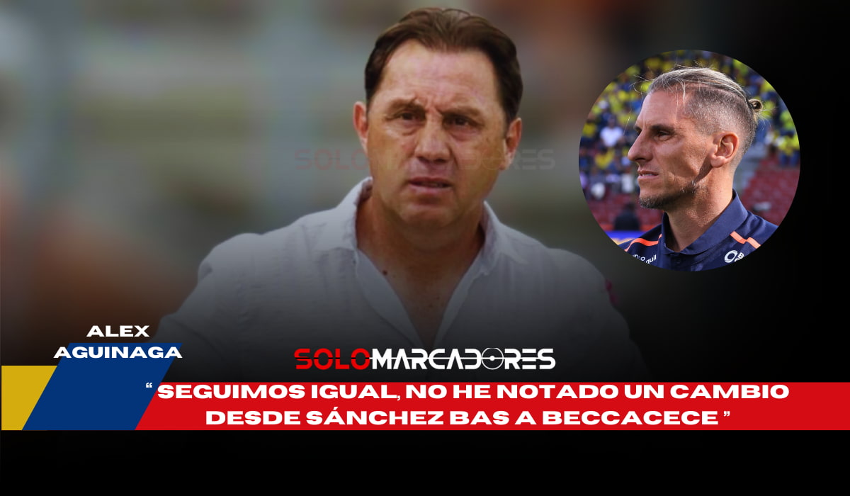 Alex Aguinaga no se guarda nada