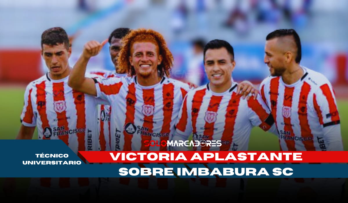 Diego Armas Hattrick Impresionante Goleada Histórica de Técnico Universitario