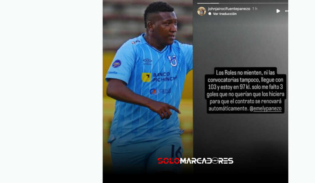 Jhon Cifuente rompe el silencio tras su polémica salida de Universidad Católica