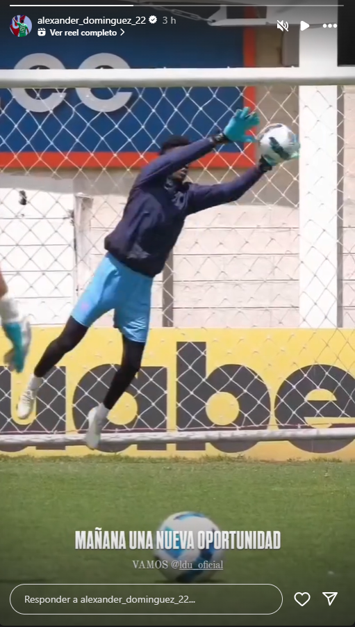 ¿Por qué Alexander Domínguez no fue convocado a la Selección Ecuatoriana?