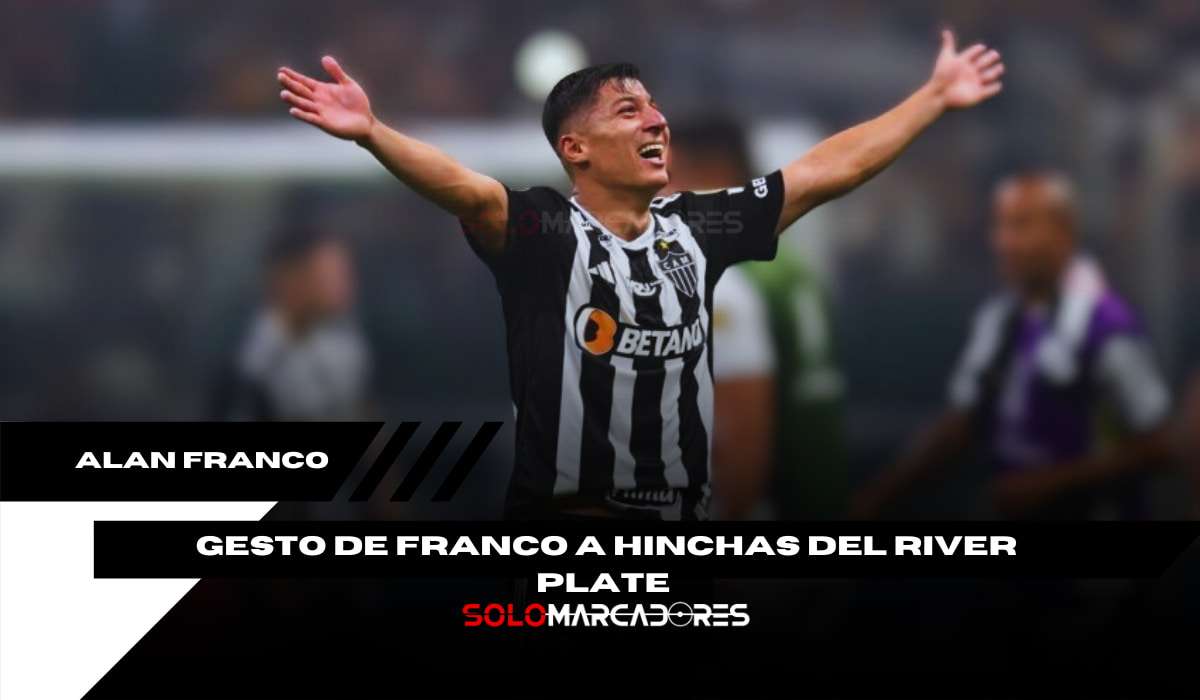 Alan Franco y su polémico gesto en el Monumental que enfureció a los hinchas de River Plate