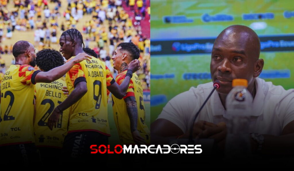 Segundo Castillo minimiza la goleada y se enfoca en llevar a Barcelona SC