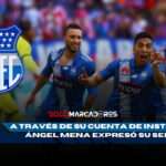 Ángel Mena envía un mensaje directo sobre la crisis de Emelec