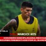 Barcelona SC pierde la apelación: Brian Oyola sigue suspendido 4 Barcelona SC pierde la apelación: Brian Oyola sigue suspendido