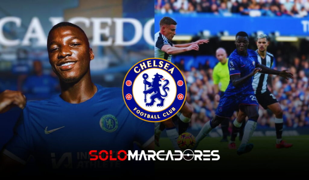 El ecuatoriano que brilla en Chelsea Moisés Caicedo se coloca junto a Valverde en el top de mediocampistas defensivos