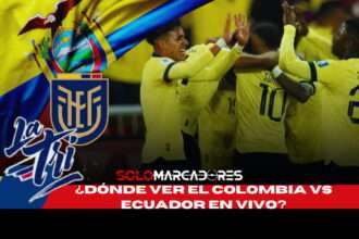 A qué hora y dónde ver el partido de Colombia vs Ecuador