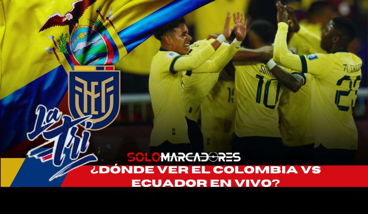 A qué hora y dónde ver el partido de Colombia vs Ecuador