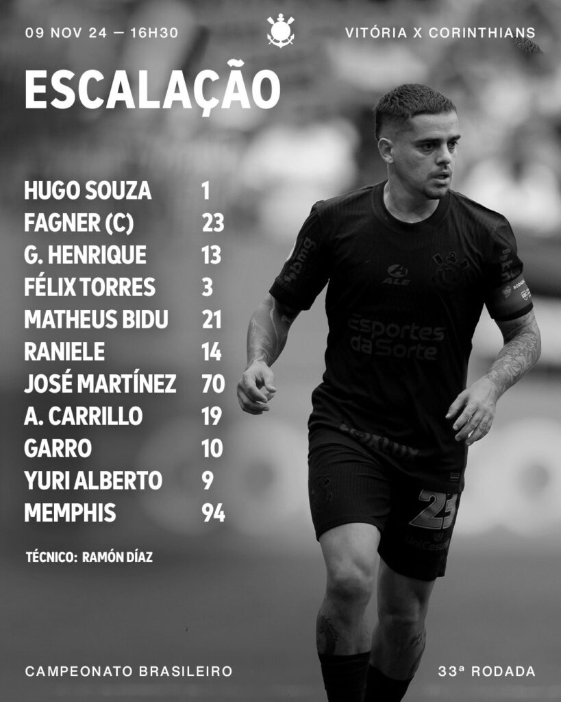 Corinthians Alineación