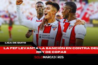 La FEF levanta la sanción a Liga de Quito