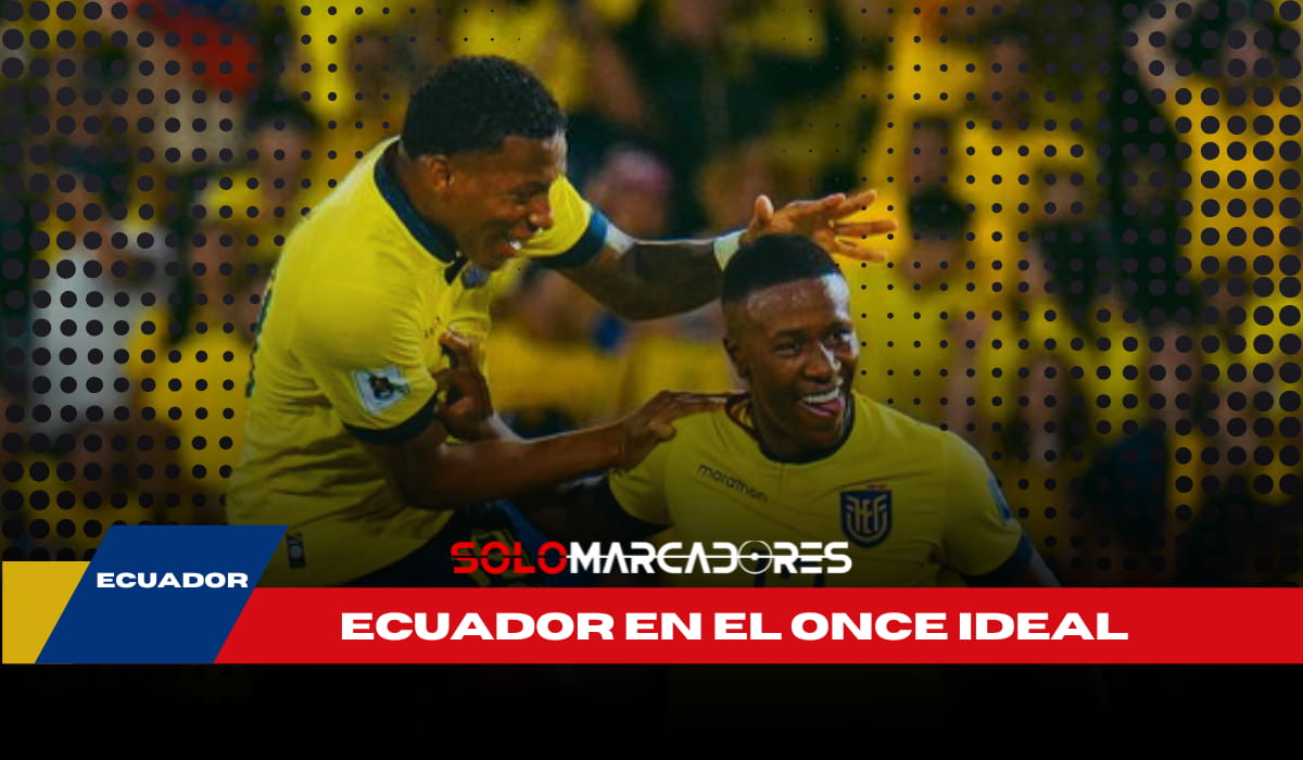 Ecuador arrasa en el Once Ideal de la Fecha 11 de las Eliminatorias