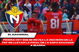 Cambiarán la sede de la final de la Copa Ecuador