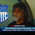 Leonel Álvarez elogia el esfuerzo de los jugadores de Emelec: "No hay nada que reprocharles" 4 Leonel Álvarez elogia el esfuerzo de los jugadores de Emelec