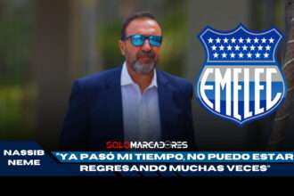 Nassib Neme volverá a Emelec