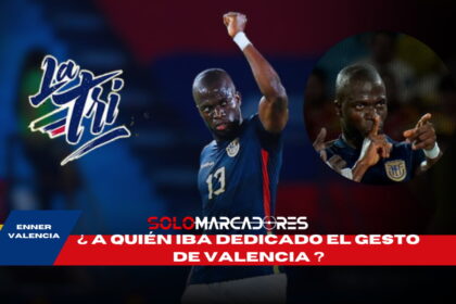 A quién mandó a callar Enner Valencia tras su golazo a Colombia