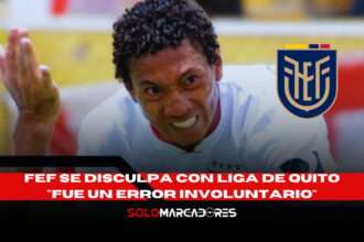 FEF se disculpa