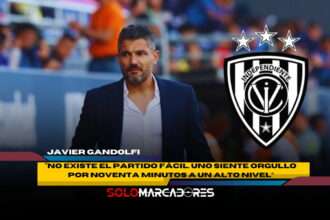 Independiente del Valle se luce con goleada y Gandolfi destaca el compromiso del equipo