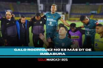 Imbabura en zona de descenso