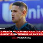 Alex Arce y el peso de la camiseta de Liga de Quito