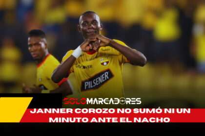 Janner Corozo el gran ausente en Santo Domingo