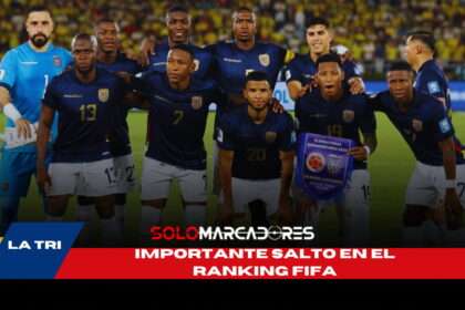 Ecuador sube en el ranking FIFA