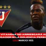 Alarma en Liga de Quito por la situación de Jhojan Julio antes de enfrentar a Emelec