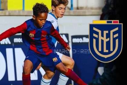 La nueva promesa ecuatoriana en La Masía que podría llegar a La Tri