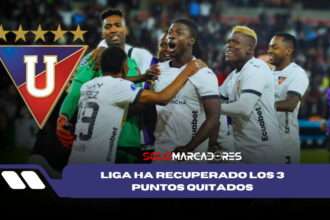 Liga de Quito RECUPERA LOS PUNTOS