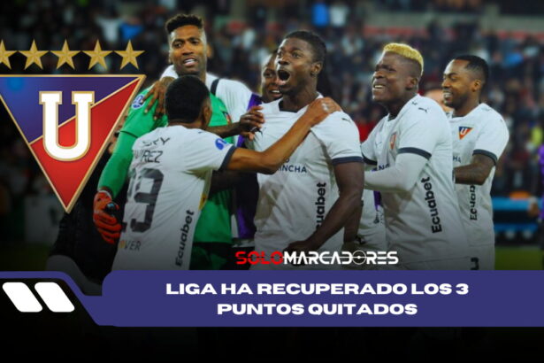 Liga de Quito RECUPERA LOS PUNTOS
