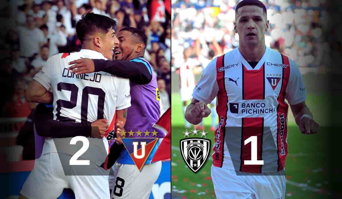 Liga de Quito se impone y remonta para tomar la cima de la LigaPro 2024