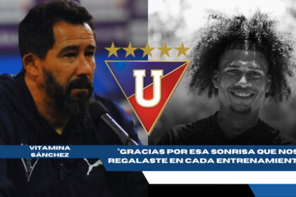 Pablo Sánchez despide a Marco Angulo con un mensaje conmovedor que toca el corazón de Liga de Quito