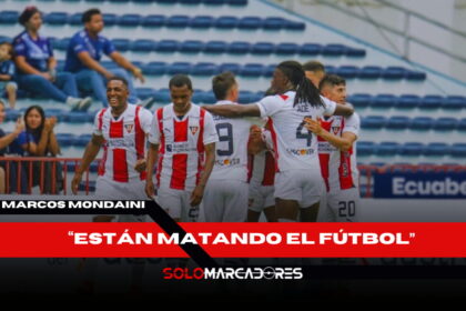 Marcos Mondaini explota tras sanción a Liga de Quito
