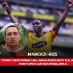 Manuel Uquillas confía en que Allen Obando marcará historia en Barcelona SC 4 Manuel Uquillas confía en que Allen Obando marcará historia en Barcelona SC