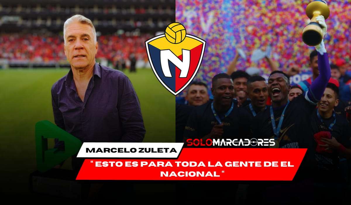 Marcelo Zuleta y El Nacional logran la Copa Ecuador 2024