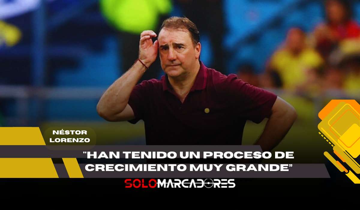 Néstor Lorenzo entrenador de la Selección de Colombia elogia a La Tri