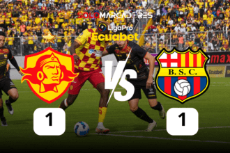 Barcelona SC no logra vencer al Papá en Quito y ve más lejos sus aspiraciones en la LigaPro