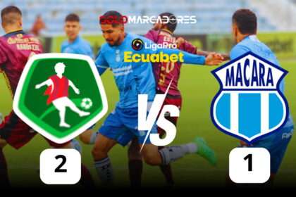 Mushuc Runa se impone a Macará en el último minuto y se mantiene en la lucha por los primeros lugares