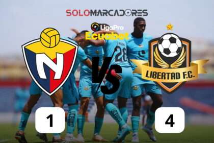 Libertad FC aplasta a El Nacional y revive sus esperanzas de permanencia