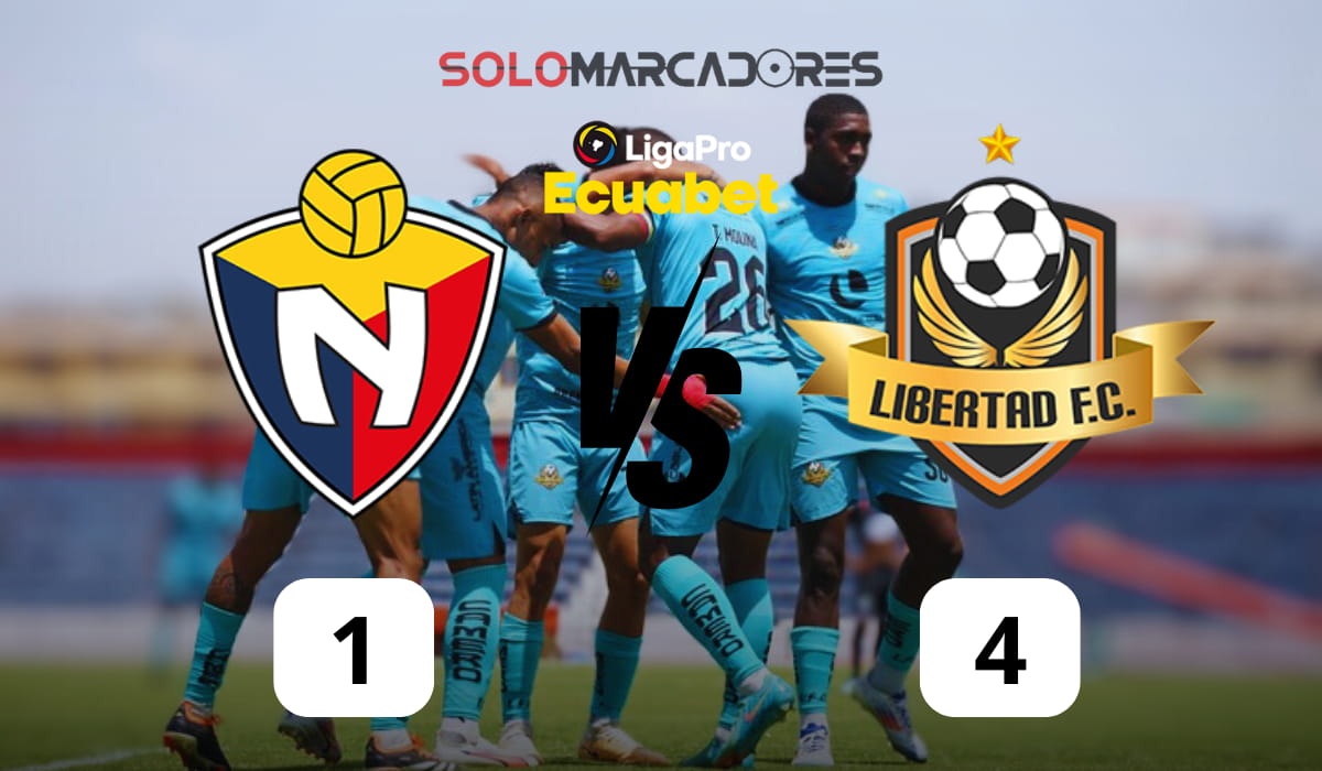 Libertad FC aplasta a El Nacional y revive sus esperanzas de permanencia