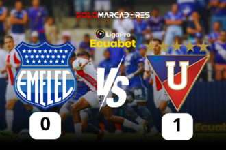 Liga de Quito pone en aprietos a Emelec y se acerca a Independiente del Valle en la LigaPro