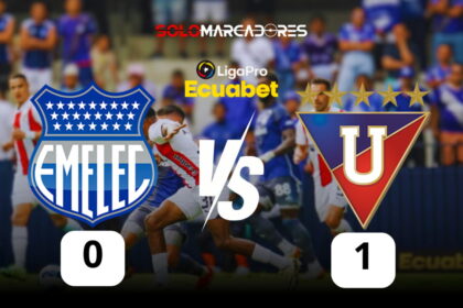 Liga de Quito pone en aprietos a Emelec y se acerca a Independiente del Valle en la LigaPro